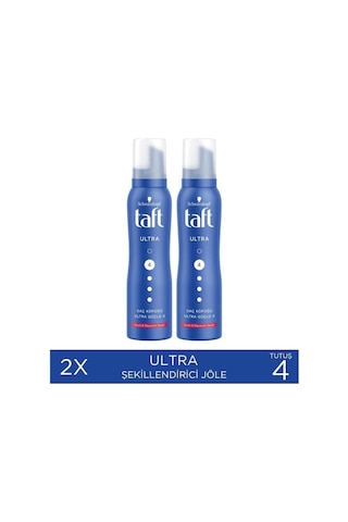 Taft Ultra Saç Köpüğü 2x150 ML