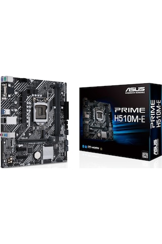 Asus Prime H510M-E Intel H510 3200 MHz (OC) DDR4 Soket 1200 mATX Anakart