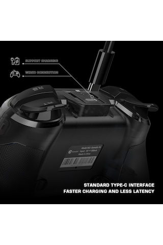 Xindoker Gamesir T4 Pro Rgb Işıklı Oyun Kolu - Windows/android/ios/switch Uyumlu, Programlanabilir Tuşlar, Mfi Oyun Desteği