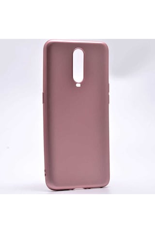 Oppo Rx17 Pro Kılıf Zore Premier Silikon Kapak Rose Gold