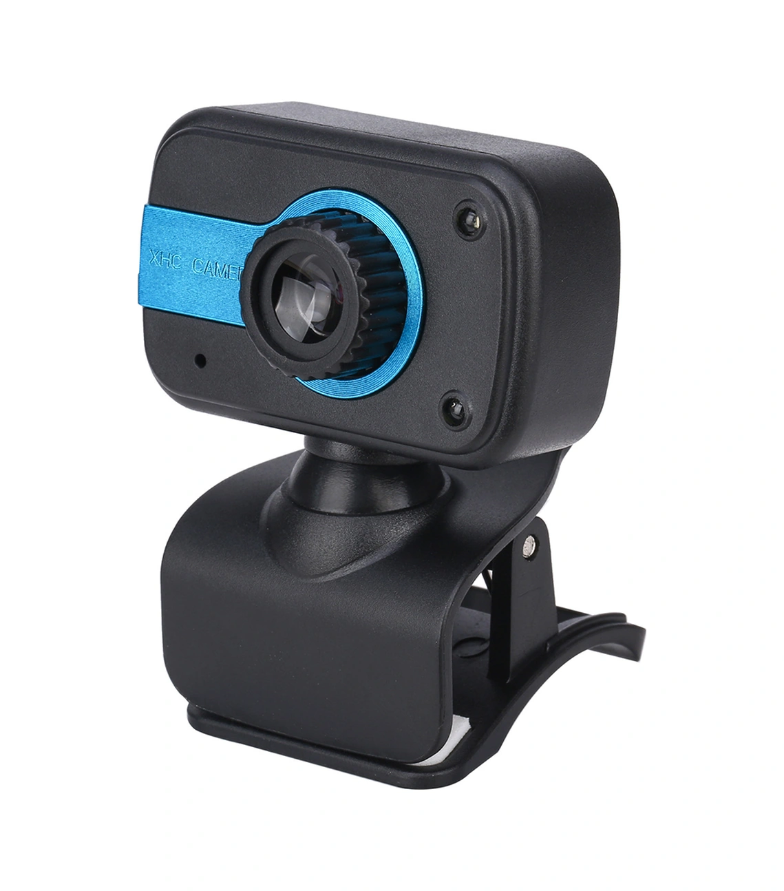 Youmex Usb Plug & Play Webcam Siyah-mavi: Hd Lensli, Mikrofonlu, Dönüşebilir Kafa İle Video Konferans Ve Dersler