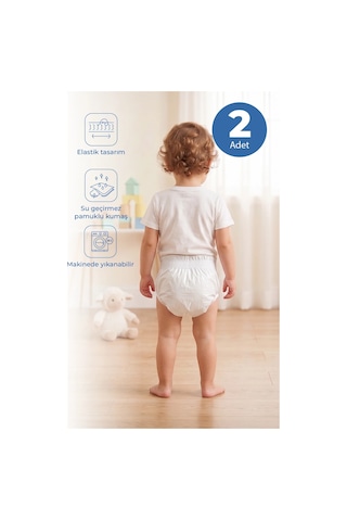 Babyjem Alıştırma Külodu 2li Set 3 Yaş Beyaz