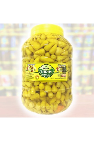 Çubuk Tadım Turşuları Az Acı Biberiye Turşusu 5 KG
