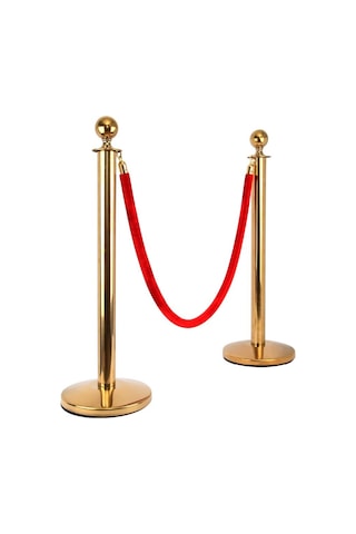 Pirinç Bariyer Ankara Fuar Yönlendirme Paslanmaz Protokol Bariyeri 10 Adet