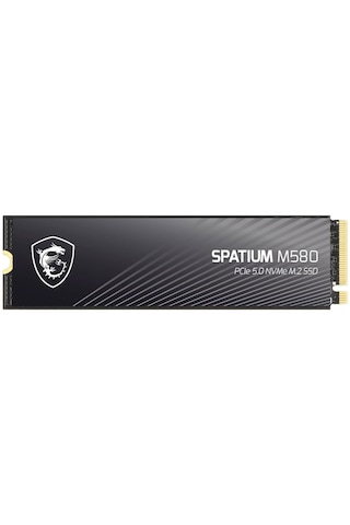 Msı Spatıum M580 4tb Pcıe 5.0 Nvme M.2 Ssd 4 TB