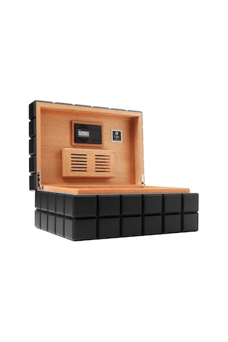 Colibri Heritage Mat Siyah Humidor Puro Kutusu