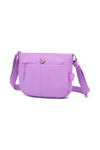 Smart Bags Mikro Poly Kumaş Postacı Kadın Çantası 3340 Lila