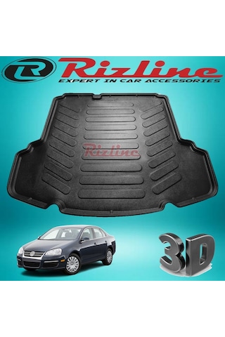 Vw Jetta 3D Bagaj Havuzu Paspası 2005-2010 Arası Rizline N11.11457