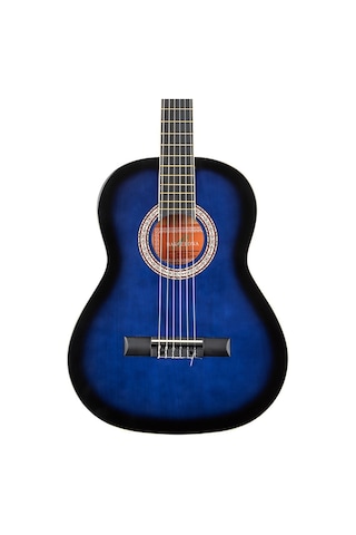 Barcelona Lc 3600 Bb / 3/4 Junior Blue Black Sunburst Klasik Gitar