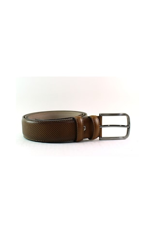 Mentor Regalo Deri Kemer Kahve Lazer Desen 81054