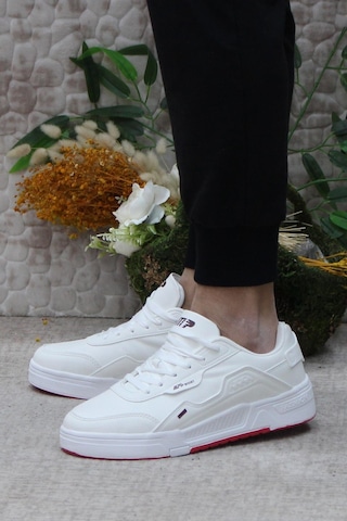 M.P 241 1544 Beyaz Anatomik Rahat Ürün Sneaker Erkek Ayakkabı 001