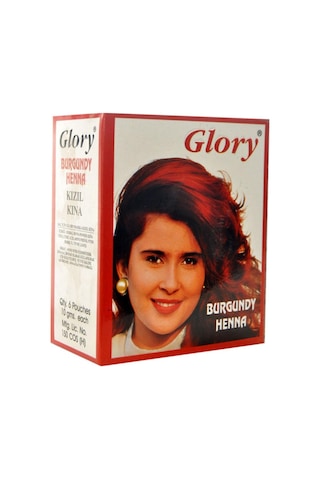 Glory Glory Kızıl Hint Kınası (Burgundy Henna) 10 Gr Paket