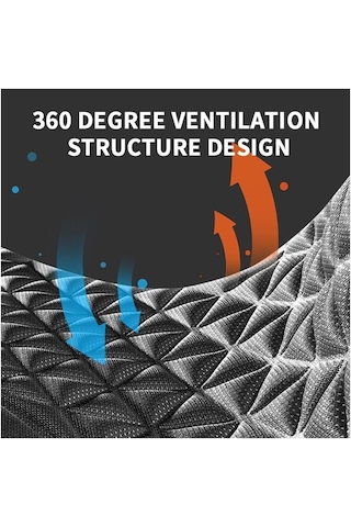 Seametal 3d Üçgen Izgara Araba Koltuğu Kapağı Evrensel Koltuk Koruyucu Arka Koltuk Minderi Ön/arka Araba Masaj Kapakları Front Seat+backrest