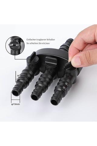 Hortum Uyumluluk Ayırıcı Çeşmeler Ve Su Özellikleriyle 3 Yönlü Uyumluluk, Hortum Bağlantısı Diğer