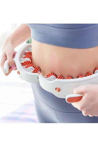 Willowhaven Stil 1 - Yeşil Tcare Selülit Masaj Rulosu, Bacak, Boyun, Kol, Ayak İçin Manuel Çok Fonksiyonlu Kas Masajı, Çok Renkli Çok Renkli