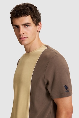 U.s. Polo Assn. Erkek Kahverengi Tişört 50326984-vr029