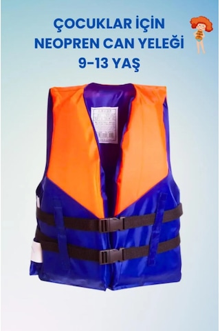 S Beden 4-8 Yaş Mavi Çocuk Can Yeleği Neopren Sünger Yüzme Yeleği Çocuklar İçin Yüzdürme Yelek,Can