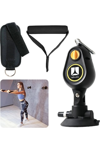 Rebuwo Antrenman Halatı Vakumlu Multifunctional Egzersiz Aleti Rope Trainer