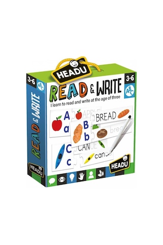 Headu Ingilizce Okuma & Yazma Öğreniyorum Yapboz 20966