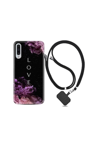 Samsung Uyumlu Galaxy A30S Kilif Ipli Askili Love Flow 1664 529002494