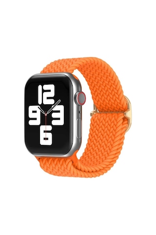 Koodmax Apple Uyumlu Watch 1 2 3 4 5 6 7 8 Se Ultra Solo Loop Hasır Örgü Tokalı Kordon 42 44 45 49mm
