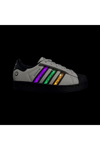 Adidas Superstar Led Lights Çocuk Günlük Spor Ayakkabı C-adıjs1290f10a00 Beyaz