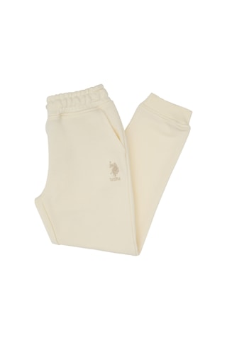U.S. Polo Assn. Kız Çocuk Krem Jogger Eşofman Altı 50314941-VR256