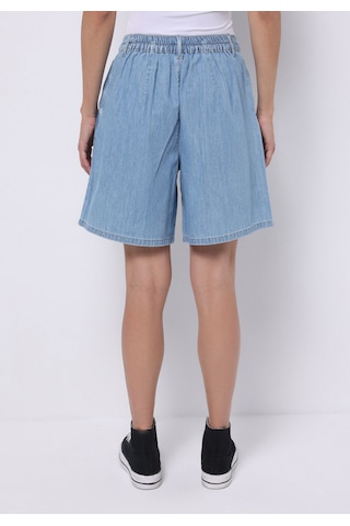 Colin's Colins Loose Fit Yüksel Bel Düz Kadın Gri Jean Şort Cl1075121 Q1.v1 Dn42996 Denim