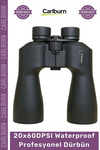 Carlburn Dürbün Askeri Avcı Doğa Gece Gözlem Optik 20x60dpsı Waterproof Profesyonel Dürbün 1000m-49m Çok Renkli