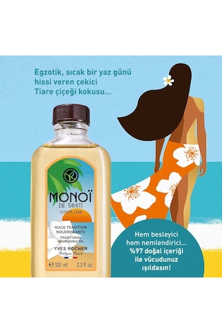 Yves Rocher Monoi Saç ve Vücut Yağı 100 ML