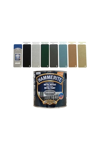 Marshall Hammerite Çekiçlenmiş Tip Metal Boyaları 0.75 Lt