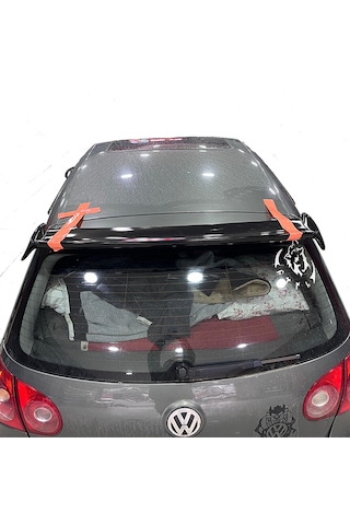 Volkswagen Golf 5 Uyumlu Üniversal Plastik Boyasız Spoiler