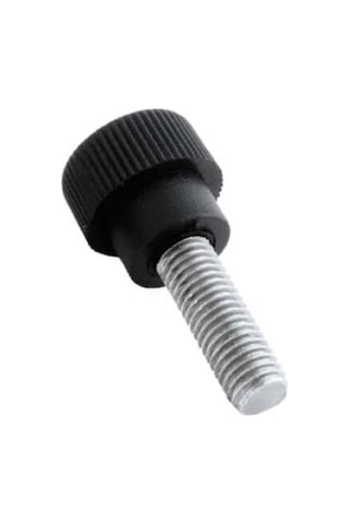 Plastik Tırtırlı Düğme Cıvatalı No:2 M5x15-30'lu Paket