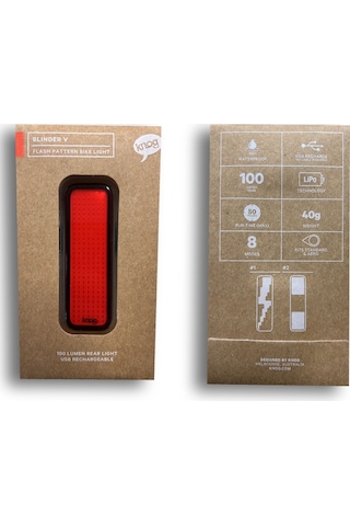 Knog Blinder V Flash 100 Lm Usb Bisiklet Arka Stop Lambası