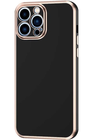 Apple Uyumlu iPhone 13 Pro Kılıf Zore Bark Kapak Siyah