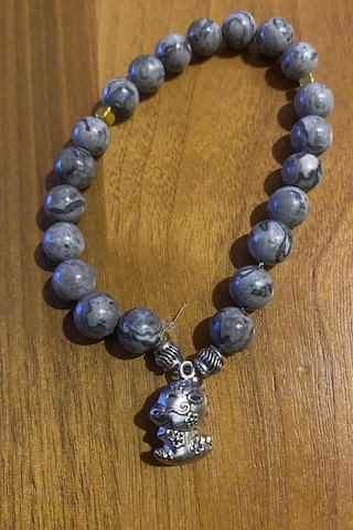 Çin Takvimi Burçları Çharm Jasper Doğal Taş Bileklik Hand Made El İşi Feng Shui Ejderha Yılı Koruyucu Hayvan Dragon Ejderha Objeli Çok Renkli