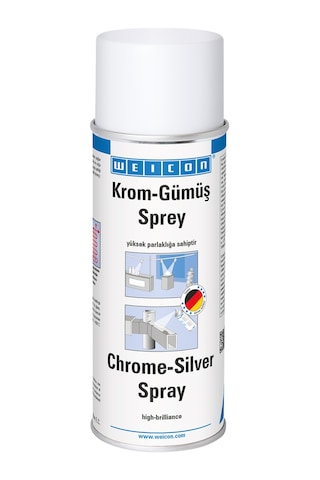 Weicon Ekstra Parlak Krom Gümüş Sprey 400 ML