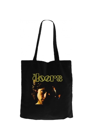 The Doors The Doors Siyah Kanvas Bez Çanta