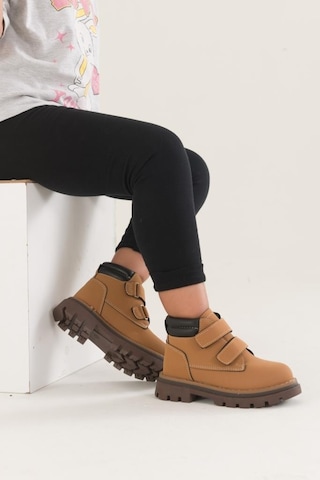 Papuçcity Arzen 02671 Unisex Çocuk Cırtlı Termal Bot 001