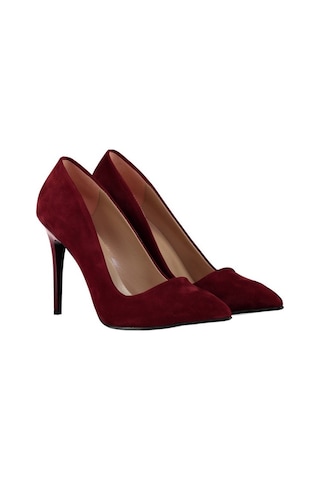 Fox Shoes Bordo Kadın Topuklu Ayakkabı 8922151902