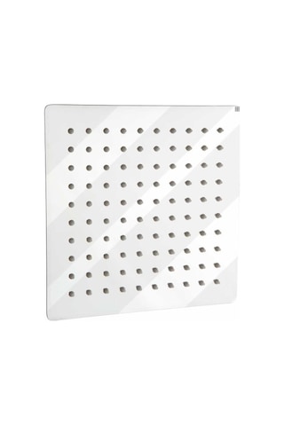 Ahlez Paslanmaz 304 Kalite Ankastre İnce Tepe Duş Başlığı Krom 20 x 20 cm Krom