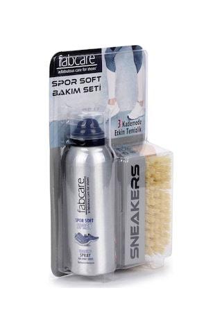 9022 Fabcare Spor Ayakkabı Temizleme Seti 125 ml-Naturel