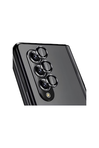 Samsung Galaxy Uyumlu Z Fold 6 Metal Çerçeveli Kamera Koruma Lensi
