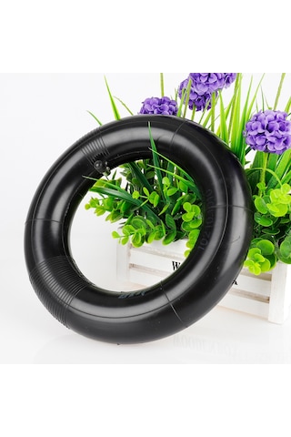 Geeroyoo Ulip 90 Derece Kalın İç Lastik, 255 80 Ebat, 90/65-6.5 Ve 80/65-6.5 Lastikler İçin, Siyah Kauçuk Yapı Siyah