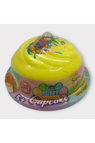 Slimy Puffy Cotton 22 Gr - Sarı Slime