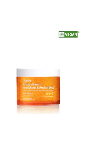 Jumıso All Day Vitamin Nourishing & Recharging Wash-off Mask Gün Boyu Besleyici Ve Onarıcı Yüz Maskesi 100ml