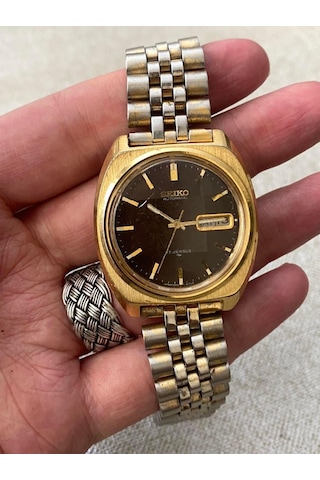 Seiko Classic 37 mm Çelik Kordon Vintage Erkek Kol Saati 2. El
