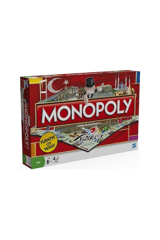 Hasbro Monopoly Emlak Ticareti Türkiye 01610 Kutu Oyunu