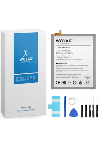 Woyax By Deji Samsung Galaxy Uyumlu A20 A30 A30s A50 Premium Batarya
