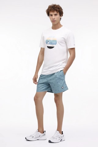 Lumberjack Erkek T Shirt 11ds1025 5fx Ekru Ekru